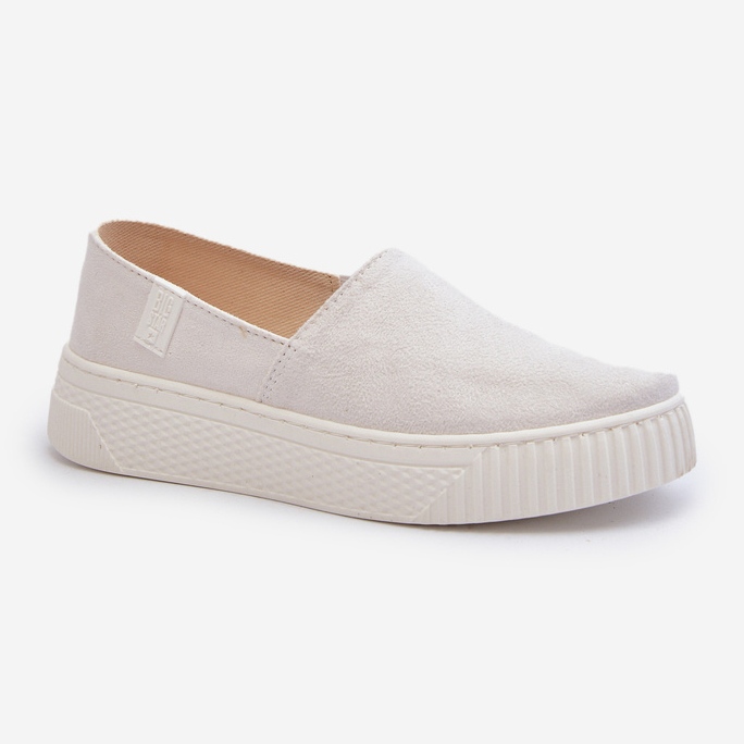 Big Star Dámské tenisky na platformě NN276006 Memory Foam System White bílý 1