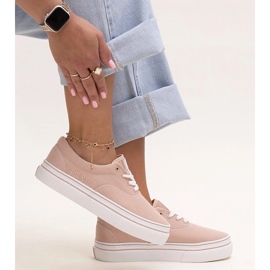 Růžové tenisky Big Star LL274229 růžový 1