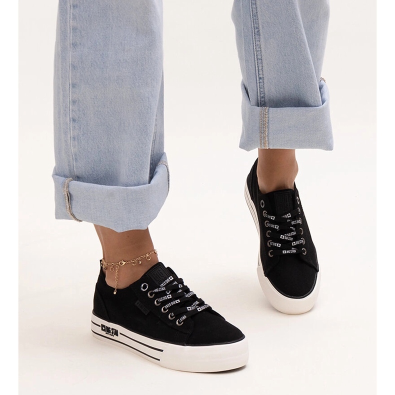 Černé tenisky Big Star KK274013 černá 1