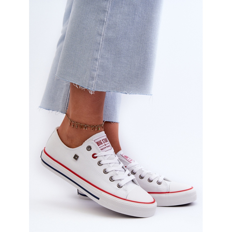 Dámské tenisky Big Star NN274656 HI-POLY System White bílý 2