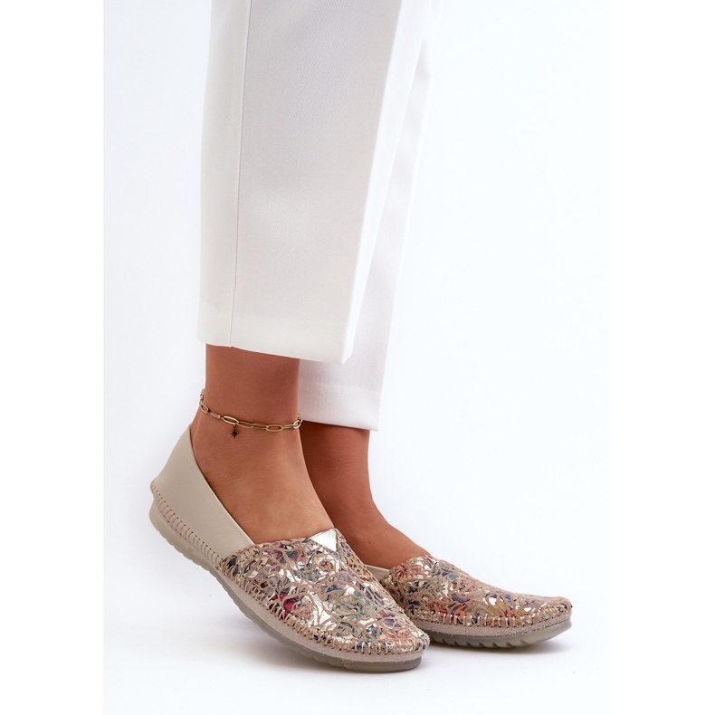 Dámské kožené baleríny Maciejka 1930B-04 Béžová béžový 1 Dámské kožené baleríny Maciejka 1930B-04 Béžová béžový 1