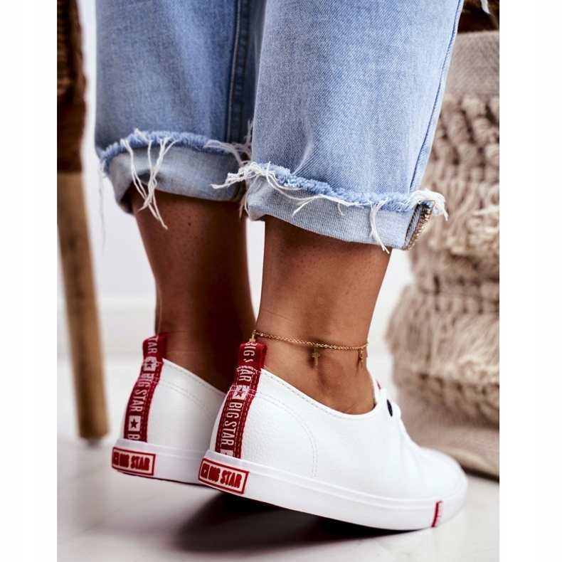 Dámské tenisky Big Star White GG274005 bílý 2