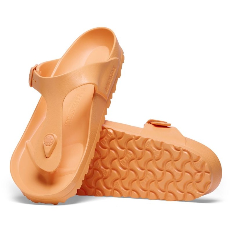 Žabky Birkenstock Gizeh Eva W 1025599 pomerančový 2