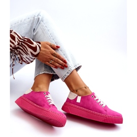 Dámské tenisky Memory Foam System Big Star NN276004 Fuchsia růžový 1