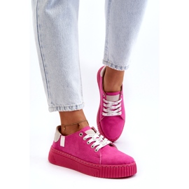 Dámské tenisky Memory Foam System Big Star NN276004 Fuchsia růžový 2