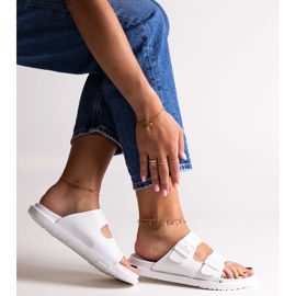 Bílé žabky Big Star NN274A751 bílý 1