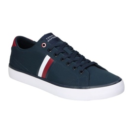 Tommy Hilfiger Vulc Low Stripes Síťované boty FM0FM04946 DW5 modrý 1 Tommy Hilfiger Vulc Low Stripes Síťované boty FM0FM04946 DW5 modrý 1