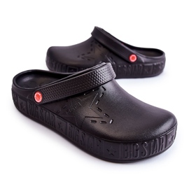 Pánské lehké pantofle Kroks Big Star II175001 Black černý 1