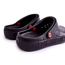 Pánské lehké pantofle Kroks Big Star II175001 Black černý 2