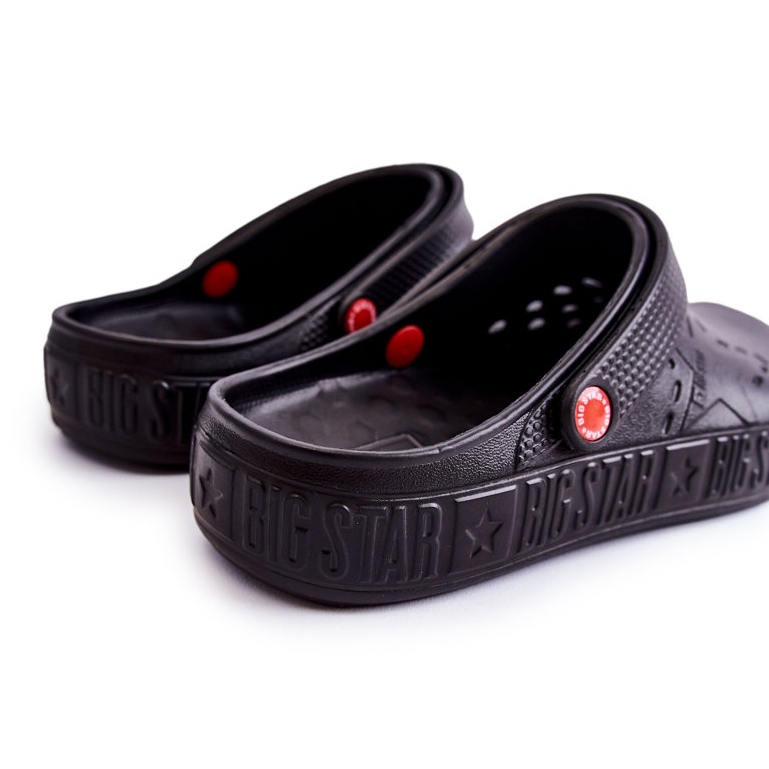 Pánské lehké pantofle Kroks Big Star II175001 Black černá 2