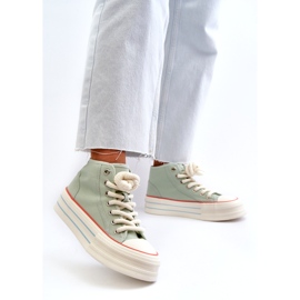 Seastar Dámské Tenisky na platformě Mint Aineri zelená 2