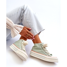 Seastar Dámské Tenisky na platformě Mint Aineri zelená 1