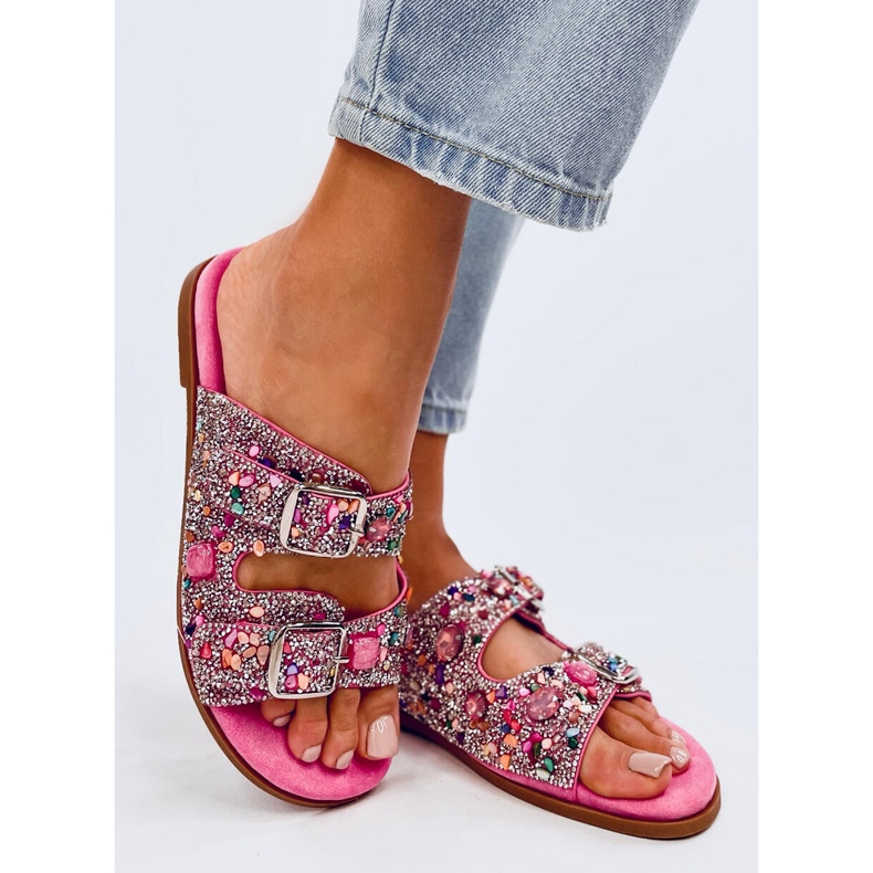 Kamenné žabky Coult Fuchsia růžový 1