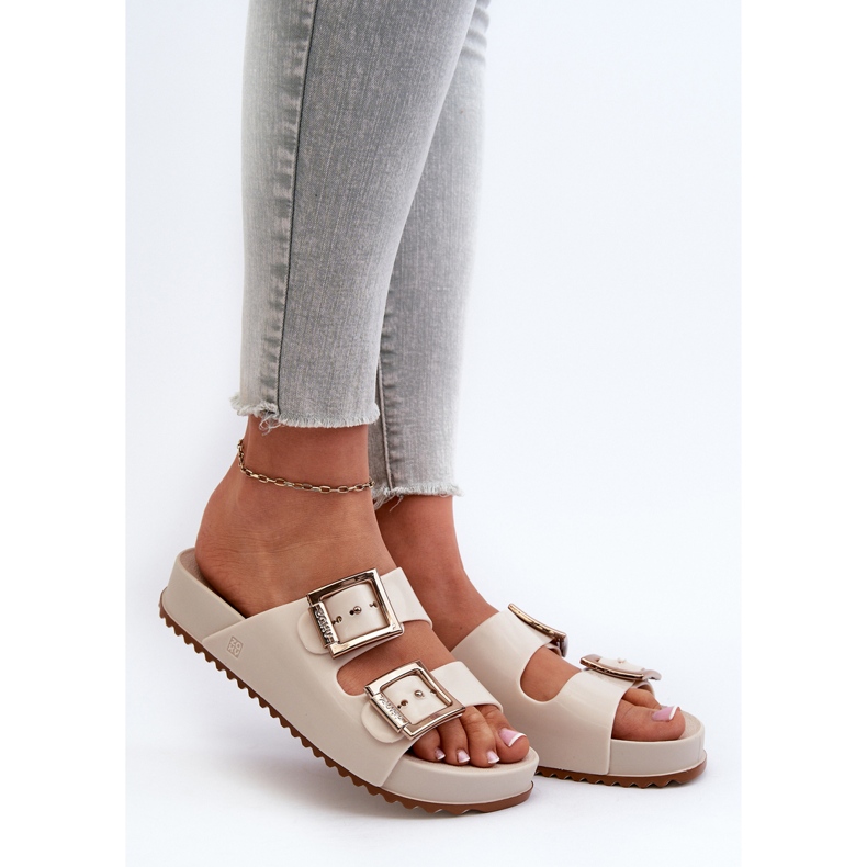 Dámské Smooth Slides ZAXY NN285058 Světle béžové béžový 2