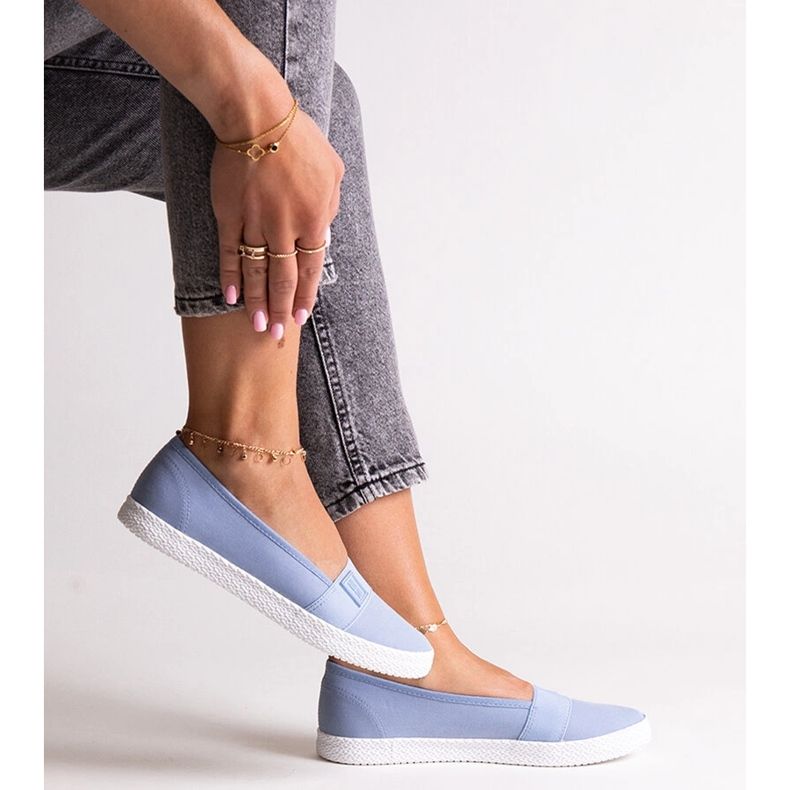 Modré tenisky Big Star LL274203 modrý 1