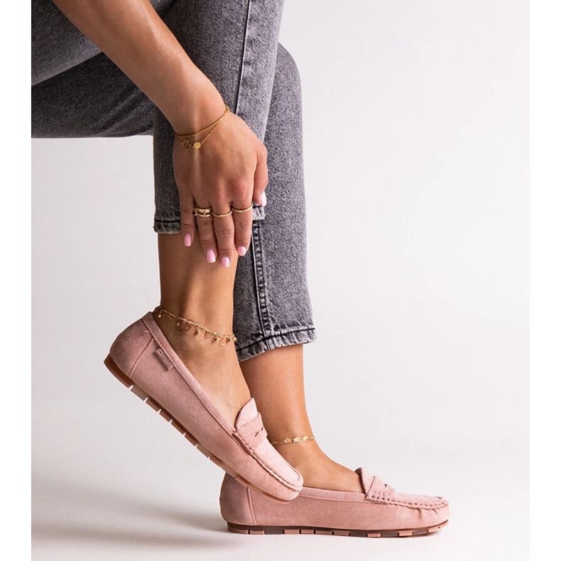 Růžové mokasíny Big Star NN274928 růžový 1