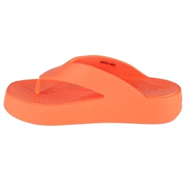 Žabky Crocs Gataway Platform Flip W 209410-84F pomerančový 1