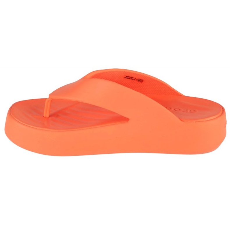 Žabky Crocs Gataway Platform Flip W 209410-84F pomerančový 1