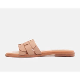 Marco Shoes Žabky Alba béžový 1