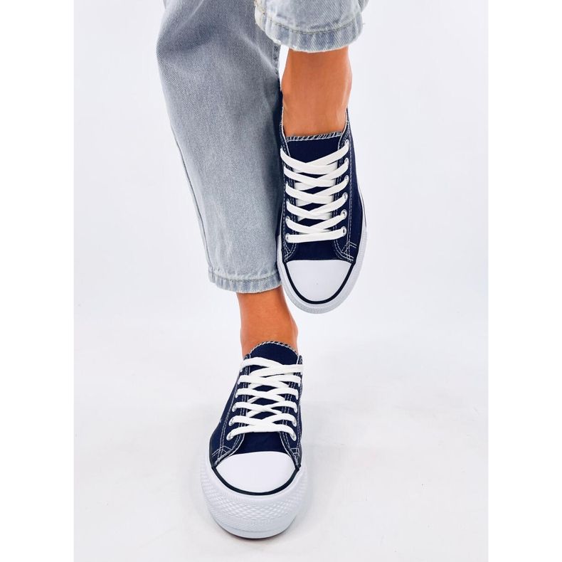 Klasické dámské tenisky Fargis D.BLUE modrý 1