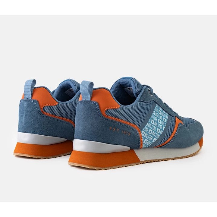 Modré tenisky Big Star JJ174396 modrý 1