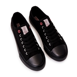 Klasické pánské tenisky Cross Jeans JJ1R4032C Black černá 3
