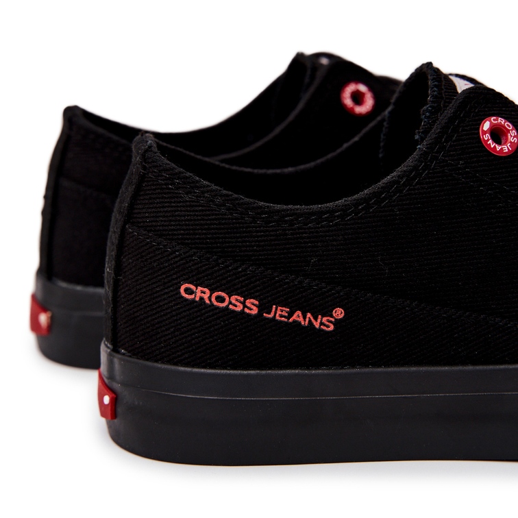 Klasické pánské tenisky Cross Jeans JJ1R4032C Black černý 1
