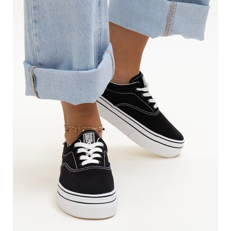 Černé tenisky Big Star LL274230 černá 1