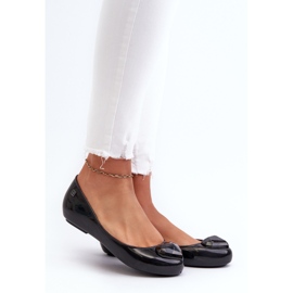 Dámské vonné balerínky se srdcem ZAXY NN285011 Černá 2