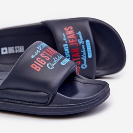 Dětské pěnové pantofle Big Star NN374516 Navy Blue modrý 1