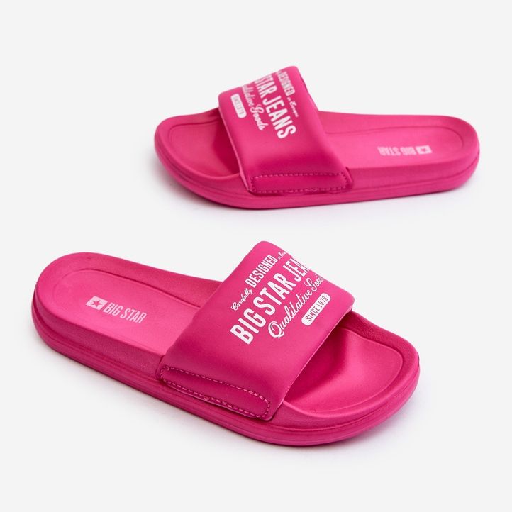 Dětské pěnové pantofle Big Star NN374519 Růžové růžový 1