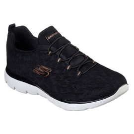 Boty Skechers Summits - Leopart Spot 149037 Bkrg černý 1