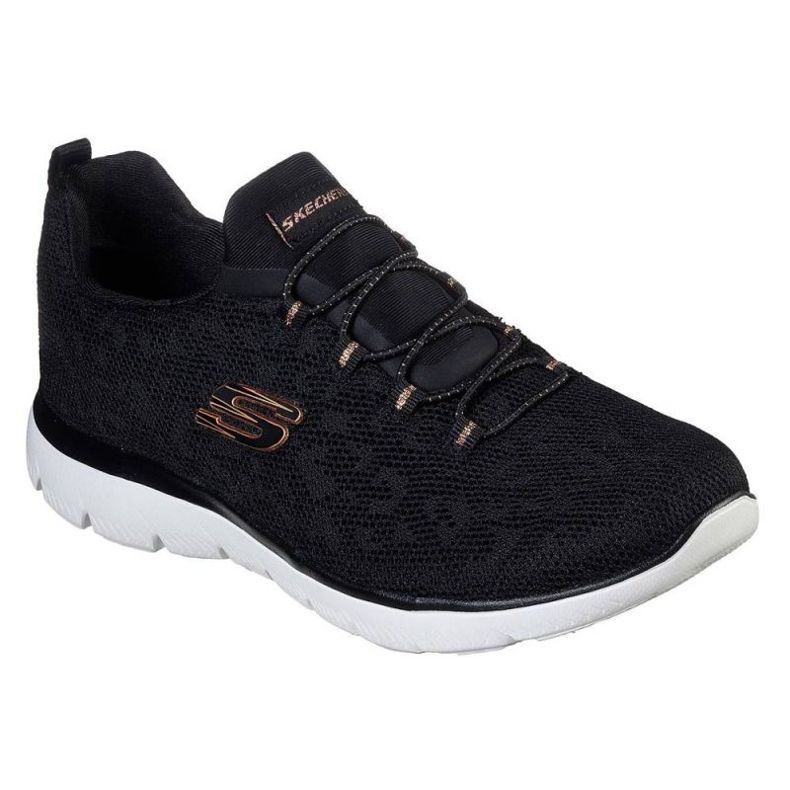 Boty Skechers Summits - Leopart Spot 149037 Bkrg černý 1