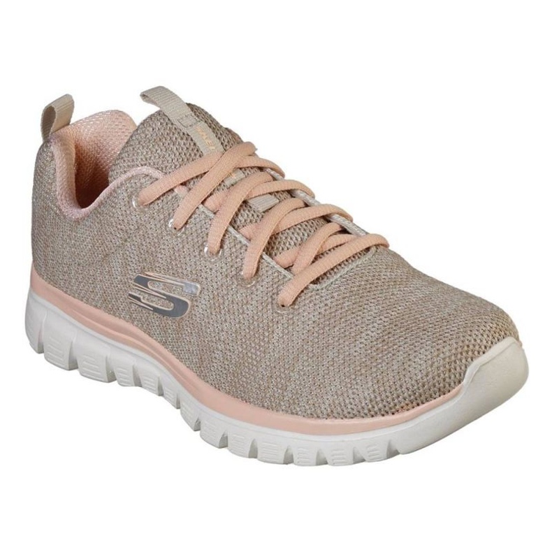 Boty Skechers Graceful Twisted Fortune 12614 Ntcl béžový 1
