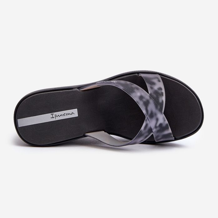 Dámské žabky na klínku 83520 Ipanema High Fashion Slide Fem Black černý 1
