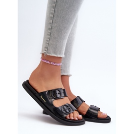 Dámské žabky s přezkami 83530 Ipanema Follow Fem Black černá 2