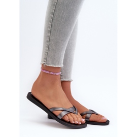 Dámské žabky 81805 Ipanema Kirei Fem Silver stříbro 2