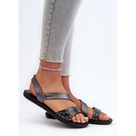 Dámské sandály 82429 Ipanema Vibe Sandal Fem Black and Silver černá 2