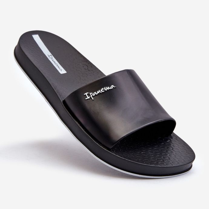 Pánské gumové žabky 82832 Ipanema Slide Unisex Black černá 1 Pánské gumové žabky 82832 Ipanema Slide Unisex Black černá 1