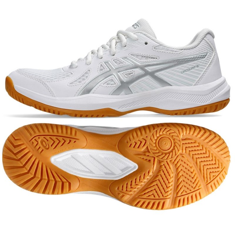 Boty Asics Upcourt 6 W 1072A107-100 bílý 1