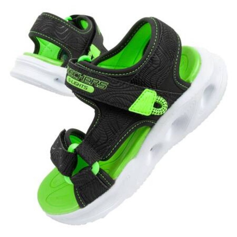 Sandály Skechers 401673L/BKLM černý 1