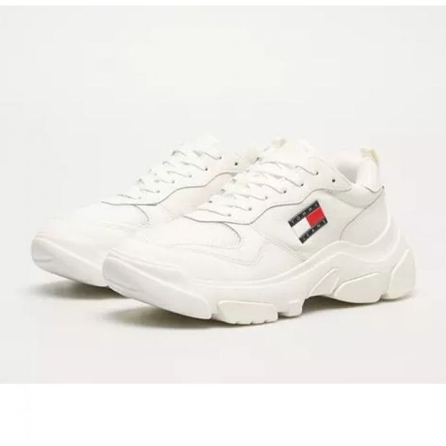 Boty Tommy Hilfiger Lightweight Hybrid Runner W EN0EN02566YBL bílý 1