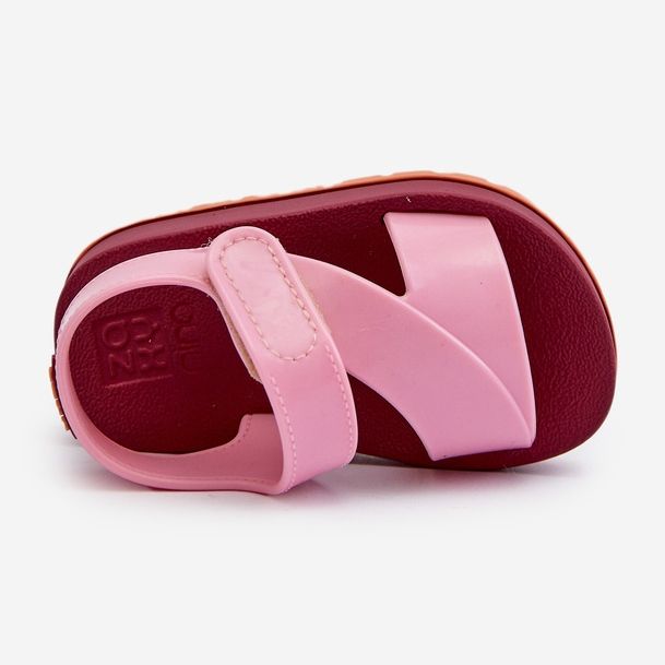 Dětské sandály na suchý zip Scented ZAXY LL385001 Pink růžový 2