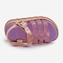 Vonné dětské sandály na suchý zip ZAXY NN385020 Purple fialová 2