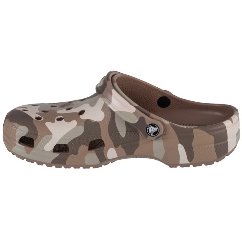 Crocs Classic Printed Camo Clog M 206454-2ZJ žabky hnědý 1