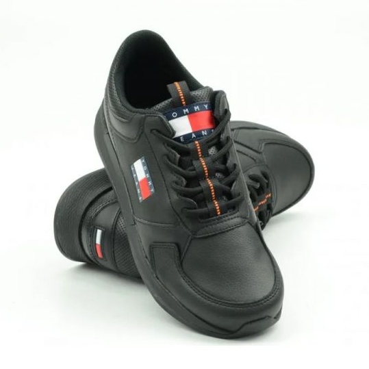 Boty Tommy Hilfiger Flexi Runner EM0EM01409BDS černá 1