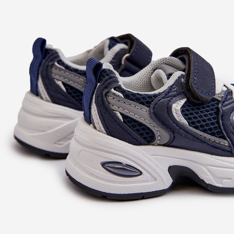 Dětská sportovní obuv Tenisky na suchý zip, Navy Blue Rulagia modrý 2 Dětská sportovní obuv Tenisky na suchý zip, Navy Blue Rulagia modrý 2