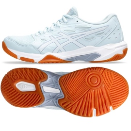 Volejbalové boty Asics Upcourt 6W 1072A093 020 modrý 1 Volejbalové boty Asics Upcourt 6W 1072A093 020 modrý 1
