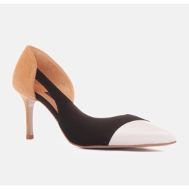 Marco Shoes Martini jehlové podpatky černý 1