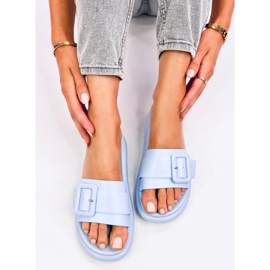 Dámské pantofle Alana Blue modrý 1